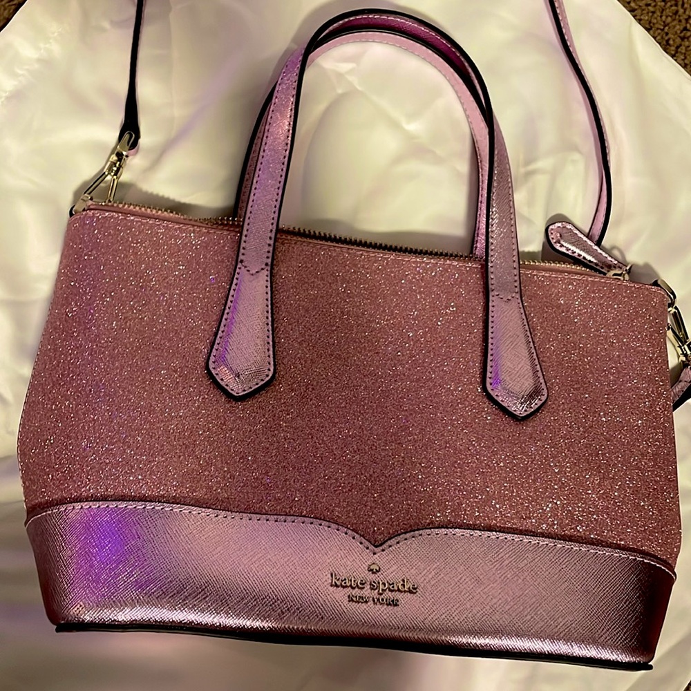 Kate Spade Glittery Pink Shoulder Bag